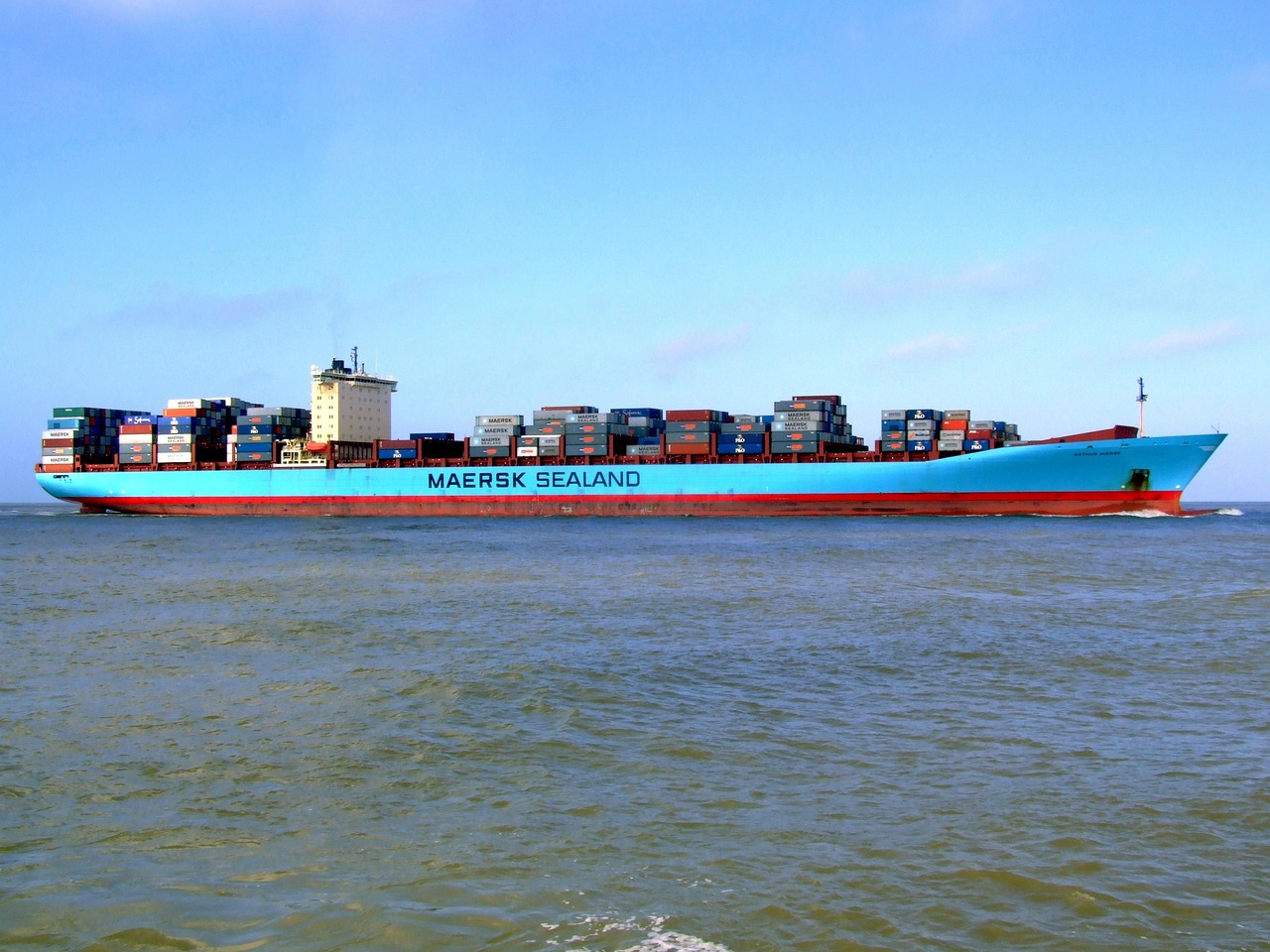 portfolio-03 arthur maersk, ship, vessel, container, freight, cargo, transportation, logistics